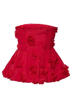 Outlet YAS stila Bustier Top 4853712 Jester Red
