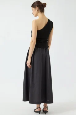 YAS venice One Shoulder Top 4763674 Black
