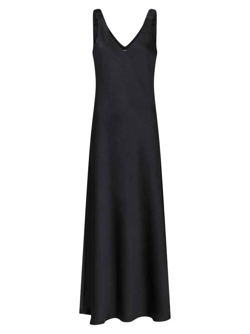 Sale Neo Noir Zakia Heavy Sateen Dress Black