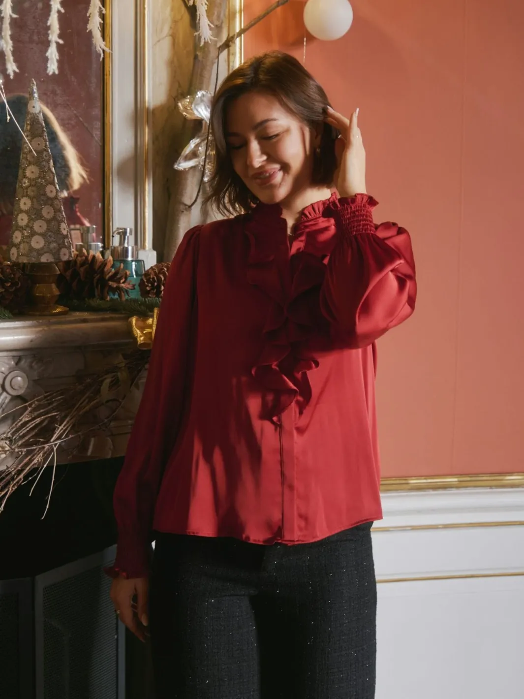 New Neo Noir Zamola Blouse 166450 321