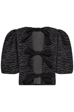 Discount Co´Couture Zebracc Bow Blouse 35586 96 Black