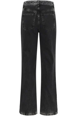Discount Gestuz Zuvagz Straight Jeans 104987 Dark Grey Washed